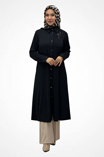 çınar özkan İnci Nakışlı Tunik 2211