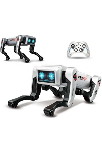 SP SPON لعبة كلب روبوت ذكي بالتحكم عن بعد مع إضاءة LED