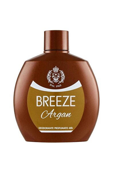 Breeze Deodorant Squeeze, Unisex, Argan, 100 ml