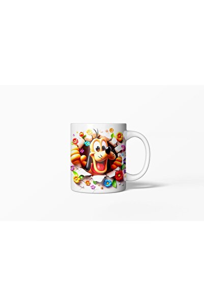 MECKSA Pluto Cartoon 3D Design Mug