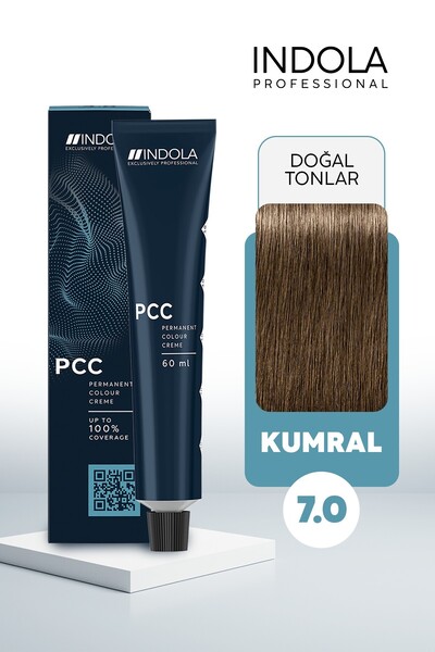 Indola PCC 7.0 60ML Kumral Saç Boyası
