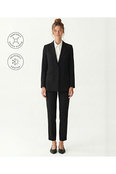 Yargıcı Regular Jacket Collar Long Sleeve Jacket