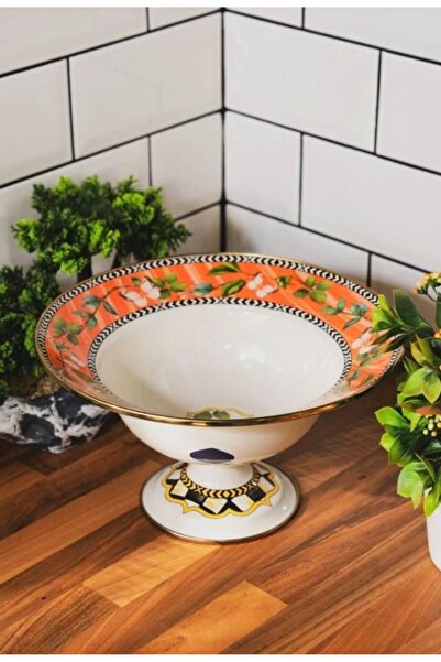 Miss Betty 9381 Paradise Footed Fruit Bowl 30cm