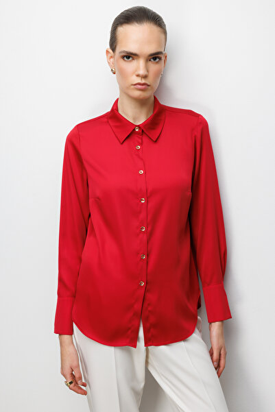 Ekol Pens Detaylı Polo Yaka Gömlek