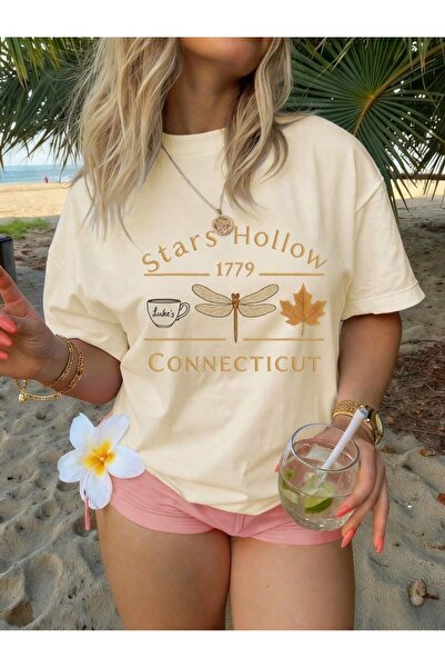 trendypassion Unisex Stars Hallow Printed Design Tshirt