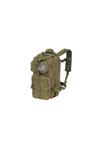 Trizand 23243 hiking backpack, khaki, 44 x 28 x 16 cm, 26 liters