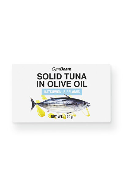 GymBeam Ton în ulei de măsline, 120 g