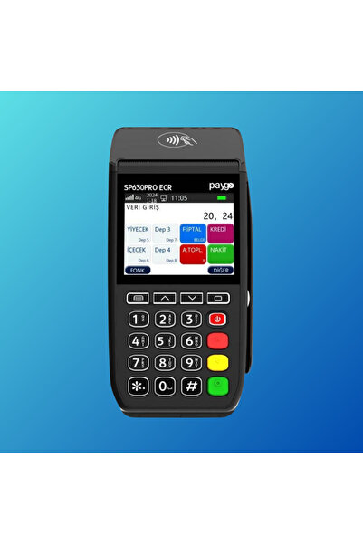 paygo SP630 PRO 4G - Yeni Nesil Mobil Yazar Kasa POS | Kurulu Gönderim