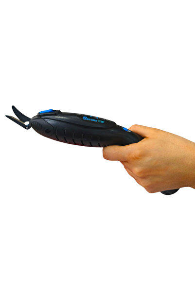 SANTİAN Şarjlı Elektrikli Makas Kumaş Deri Keçe Karton Kesme Taşınabilir El T...