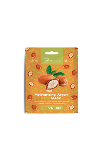 IDC Institute قناع ورقي مرطب للوجه بزيت الأرغان - نباتي
