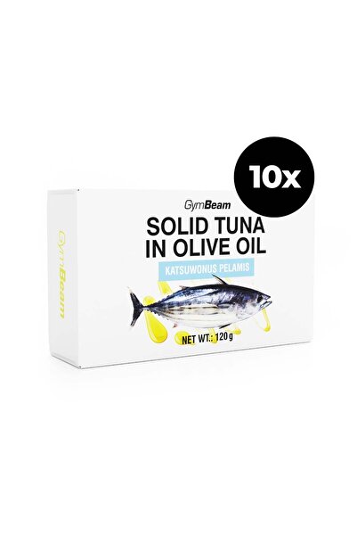GymBeam Tuna in Olive Oil, 10 x 120 g