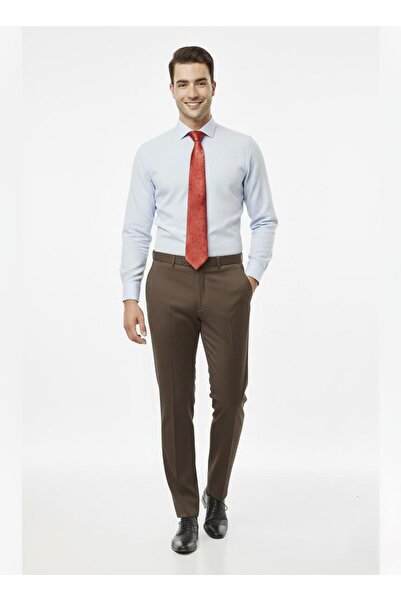 Presto Erkek Janella Regular Fit Bej Kumaş Pantolon – Premium Kumaş, Modern K...