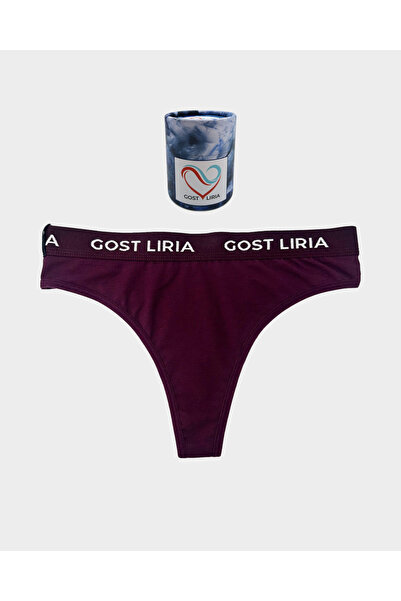 GOST LİRİA Calm Kadın String Külot Bordo