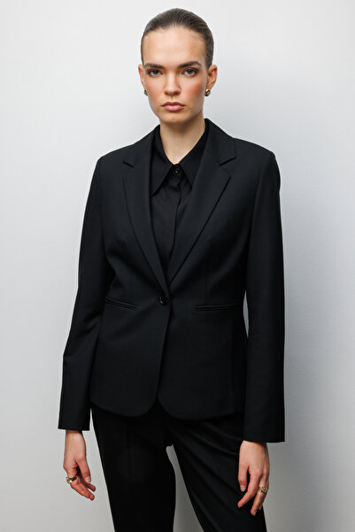 Ekol Fleto Cepli Tek Düğme Ceket