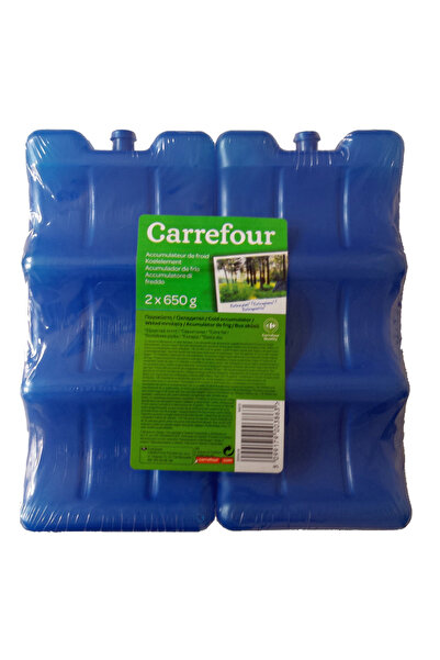Carrefour Set 2 acumulatori frigorifici 650 grame