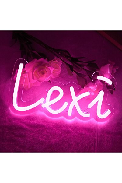 Slasa Custom Name Neon Sign 14–20 inch Personalized LED Wall Light for Bedroo...