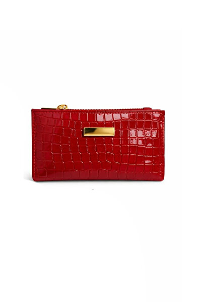 Newish Polo Crocodile Pattern Look Basic Wallet with Zipper