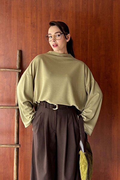 Ceylan Otantik Μπλούζα με όρθιο γιακά Çağla