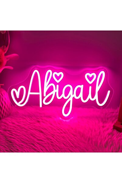 Slasa Custom Name Neon Sign 14–20 inch Personalized LED Wall Light for Bedroo...