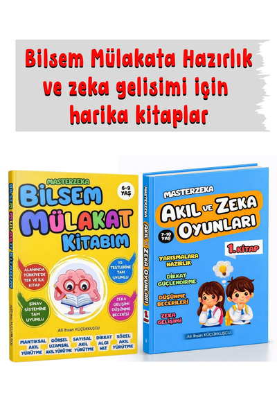 MasterZeka Bilsem mülakata hazırlık, zeka gelişimi ve akıl zeka kitabı