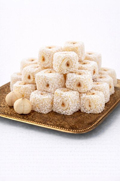 ARTUKBEY Double Roasted Coconut Hazelnut Turkish Delight 500 Gr