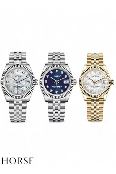 Generic Horse Display Set of Three Women's Waterproof Watches
