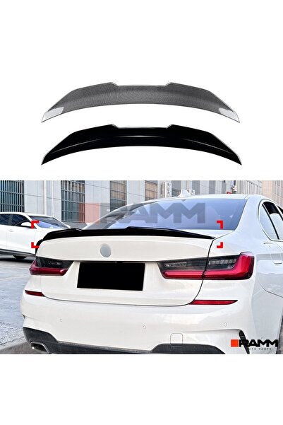 RAMM BMW G20 Bagaj Stil Spoileri Parlak Siyah