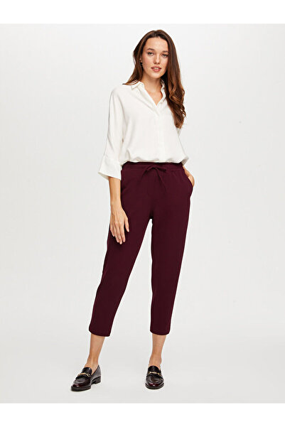 Faik Sönmez Comfort Fit Krep Örme Pantolon W26PNT004