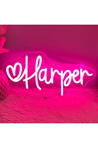 Slasa لوحة نيون تحمل اسمًا مخصصًا، مقاس 14-20 بوصة، مصباح جداري LED شخصي لغرف...