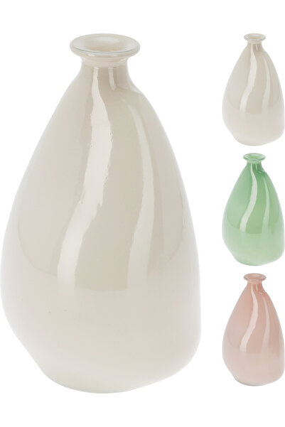 DecoDepot Colored glass vase, 26x16x13 cm