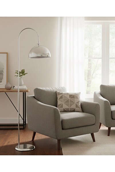 Emg DesiGn Lambader krom kaplama Hareketli Başlık Modern Dekoratif Oturma Oda...