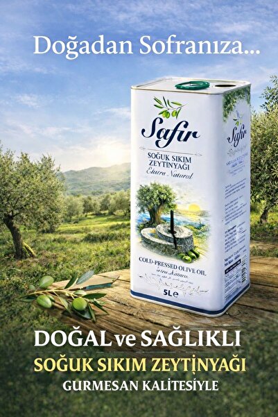 SAFİR NATÜREL SIZMA ZEYTİNYAĞI