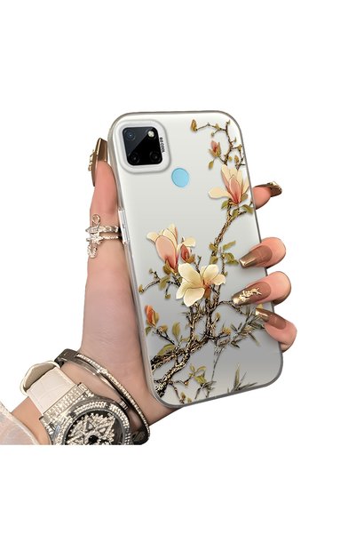 PATTERNOVA Realme C21Y/C25Y Compatible Stunning Fun Patterned Case Hard Silic...