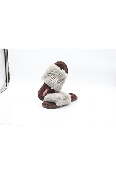 Coqui ceramic fur slippers