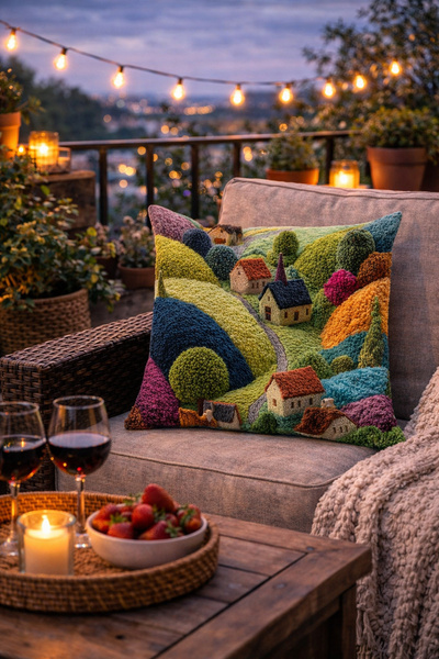 Evdek Double Side Printed Throw Pillow Cover 6Eod46