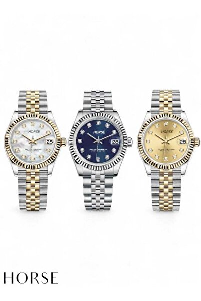 Generic Horse Display Set of Three Women's Waterproof Watches
