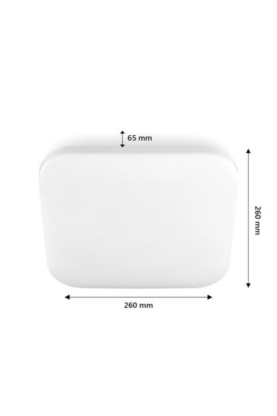 Philips Mauve Kare Tavan Lambası 12W 4000K Gün Işığı