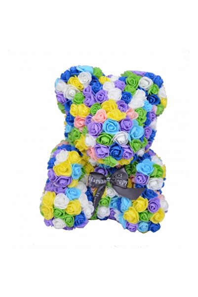 OEM Floral Teddy Bear Rainbow from Foam Roses