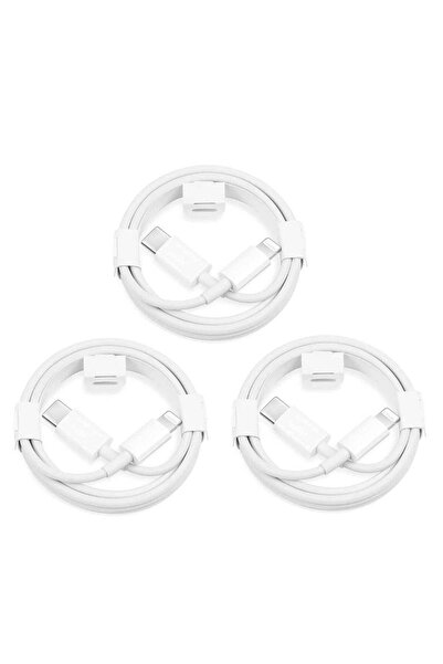 Generic Original Fast Charging Cable Lightning to Type C - 3 Pieces