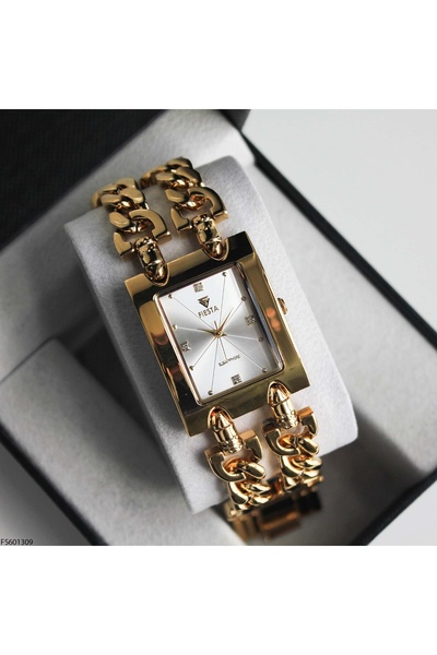 Fiesta Fs601309 Steel Cord Women Wrist Watch