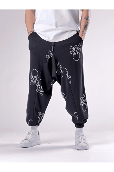 COCOPELLI Skull Patterned Men's Sports Shalwar Coc2788