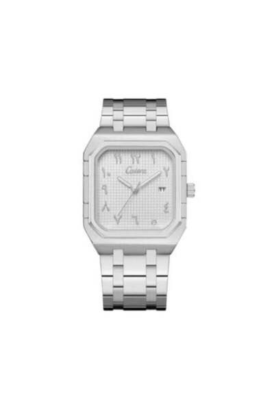 Catery Katera Men's Waterproof Watch - High Quality Steel - Silver Bracelet W...