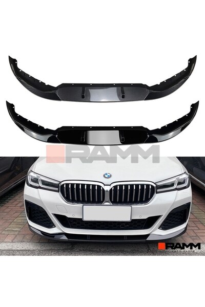 RAMM BMW G30 M Sport LCI MP Ön Tampon Lipi Parlak Siyah