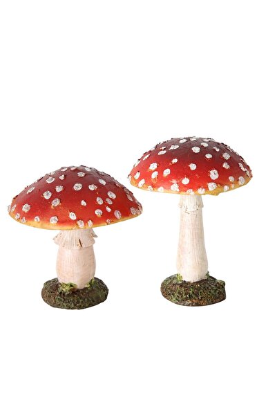 DecoDepot Mushroom decoration, 8x8.5 cm