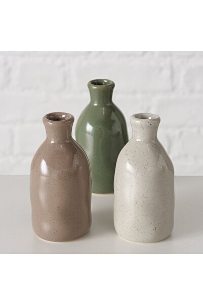 DecoDepot Colored ceramic vase, Mylana, 4x8 cm