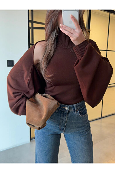 My Blog Acı Kahve Knitwear Bolero Set - 601117