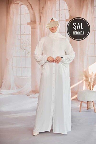 Nissra Ankanoor Shawl Gifted Buttoned Ferace Anka255117