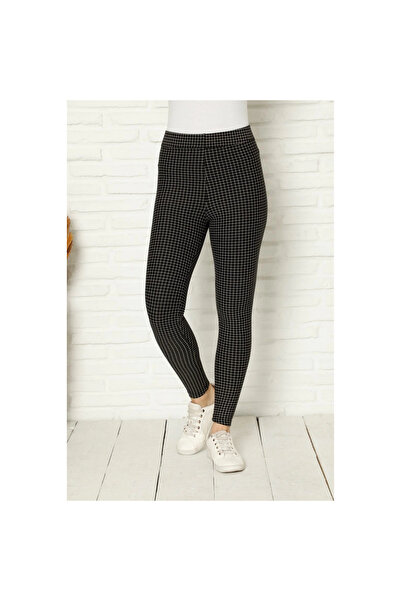 Narnuga Mi̇ray- Combed Cotton Lycra Tights Black