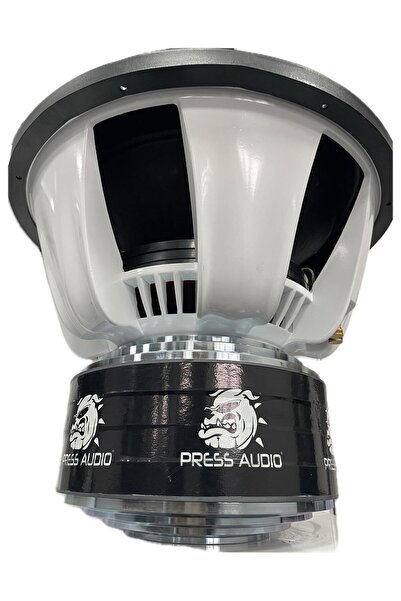 PRESS AUDİO SUBWOOFER 46 CM 2+2 Ohm 9000 RMS YASSI ALÜMİNYUM BLACK VOİCE COİL...