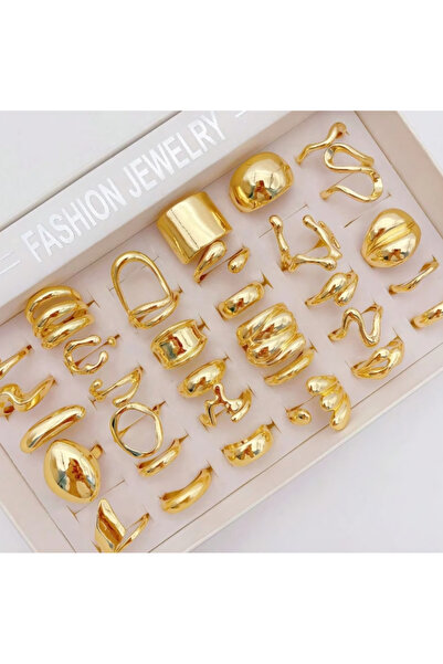 Ervalina خواتم بتصميم هندسي (شحن مختلط)